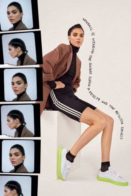 Kendall Jenner Is A Sneaker Head In Adidas Originals Campaign Fashion Poster Design Fashion