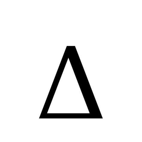 Check spelling or type a new query. Δ | greek capital letter delta | DejaVu Serif, Book ...
