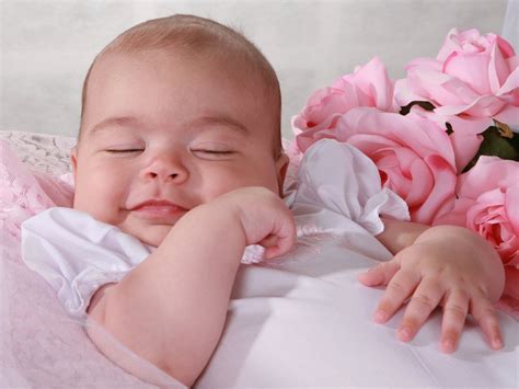 Wallpaper Baby Pink Emotion Person Skin Sleep Child Flower