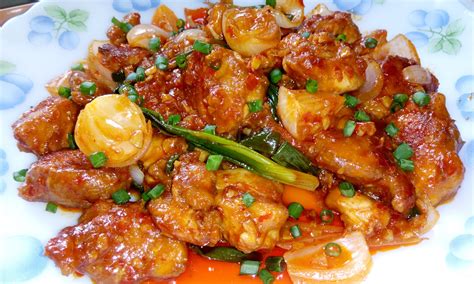 Schezwan Chicken Recipe By Soumali Chicken Recipes Szechuan Chicken
