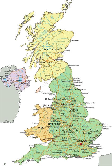 En anglais, le pays de galles porte le nom de wales, et gallois se dit welsh. Carte du Pays de Galles - Plusieurs cartes du pays en Europe