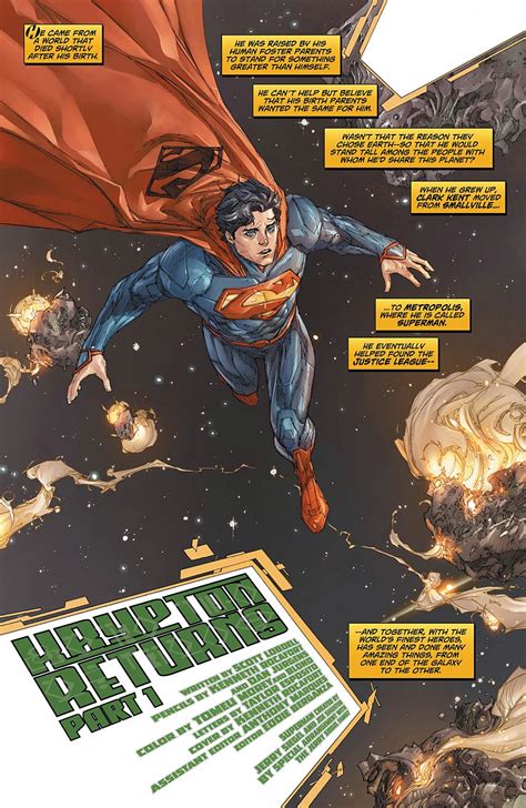 SuperhÉroes Del Futuro Pasado Preview De Action Comics Annual 2