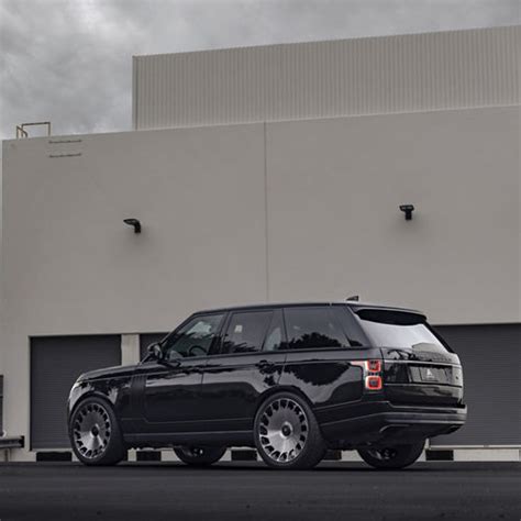 2018 Land Rover Range Rover Asanti Matar Black Asanti Wheels
