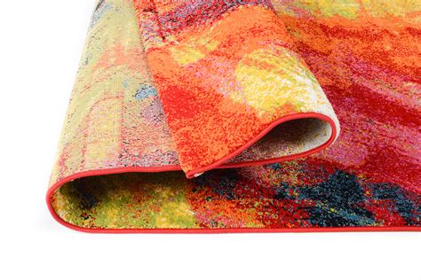 .cm porzellankugel, porzellan, bunt furniture queta lichterkette sternen lichtervorhang led vorhang lichter ❄️ paco home designer teppiche modern loribaft nomaden teppich terra rot grün. ARTWORK FLURRY moderner Designer Teppich bunt | Shop
