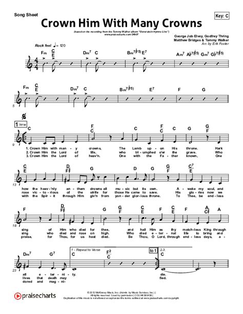 Crown Him With Many Crowns Chords Pdf Tommy Walker Praisecharts SexiezPix Web Porn