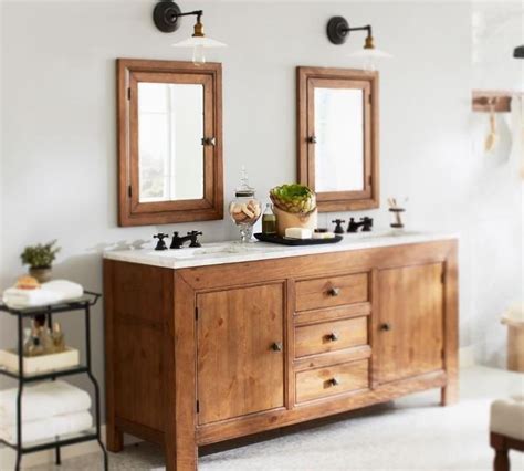 Chances are you'll discovered another pottery barn style bathroom vanity higher design ideas. Kids bathroom. | Wood bathroom vanity, Pottery barn ...