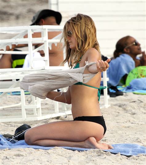 Malin Akerman Bikini On Miami Beach GotCeleb