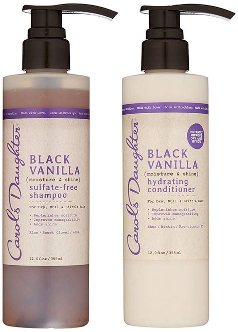 Carols Daughter Black Vanilla Hair Care T Set For Drydull And
