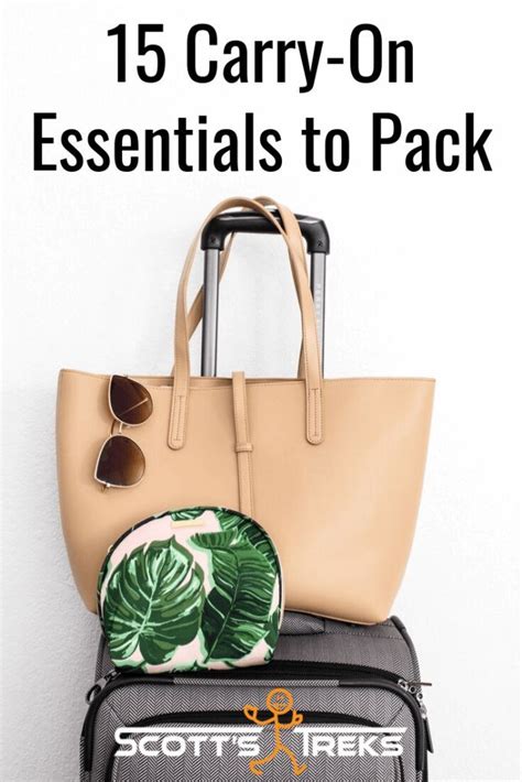 15 Items To Bring In Your Personal Carry On Personal Carry Traveling