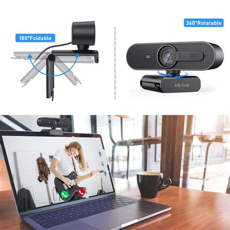 Hd Webcam With Privacy Shutter Computer Webcam With Microphone For