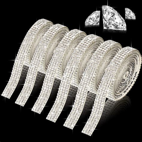 Crystal Rhinestone Diamond Ribbon Crystal Self Adhesive