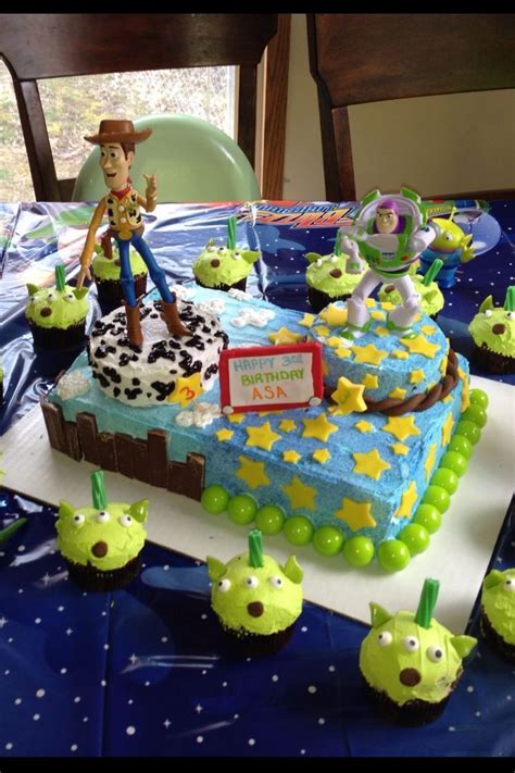 Toy Story Birthday Cake Toy Story Party Decorations Toy Story Cakes