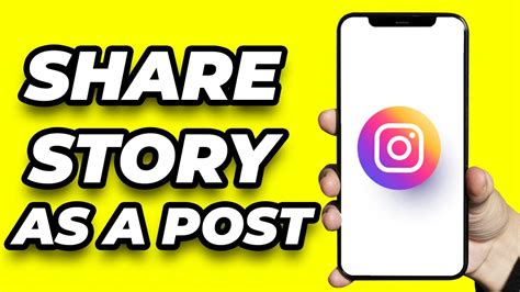 How To Share Instagram Story As A Post Android Or Iphone Youtube