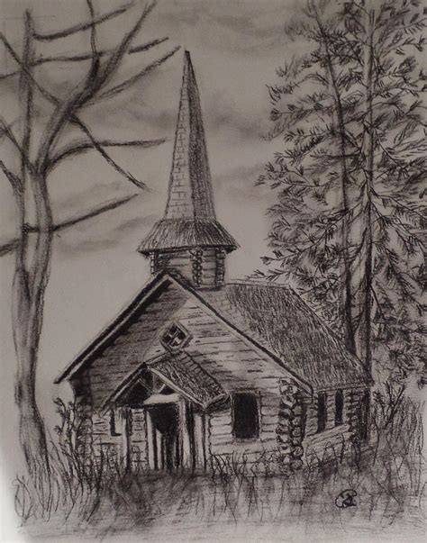 Old Church Drawing At Explore Collection Of Old