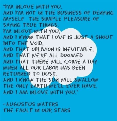 Quote 4 I Love You The Fault In Our Stars Photo 37200798 Fanpop