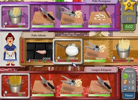 Juegos de cocina para chicas. Juegos de cocina para PC (I)