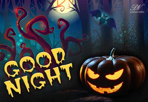 Good Night Get Set For Halloween Premium Wishes