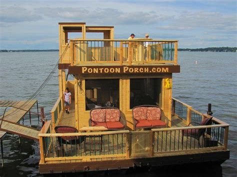 Pontoon Porch About The Boat Pontoon Pontoon Boat Party Party Barge