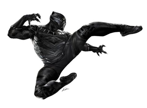 Artstation Captain America Civil War Black Panther 03 Promo Art