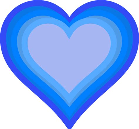 Light Blue Heart Clipart Best