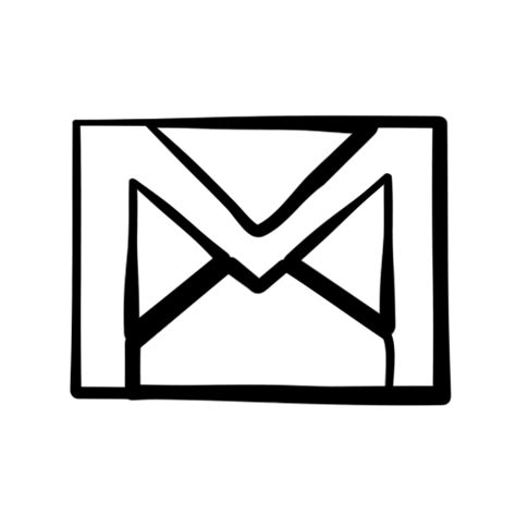 Gmail Icon Black And White 286719 Free Icons Library