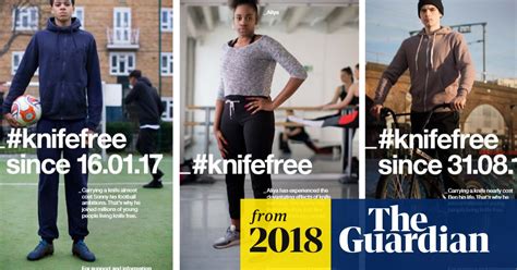 Home Office Uses Real Life Cases In Knifefree Ad Campaign Knife Crime The Guardian