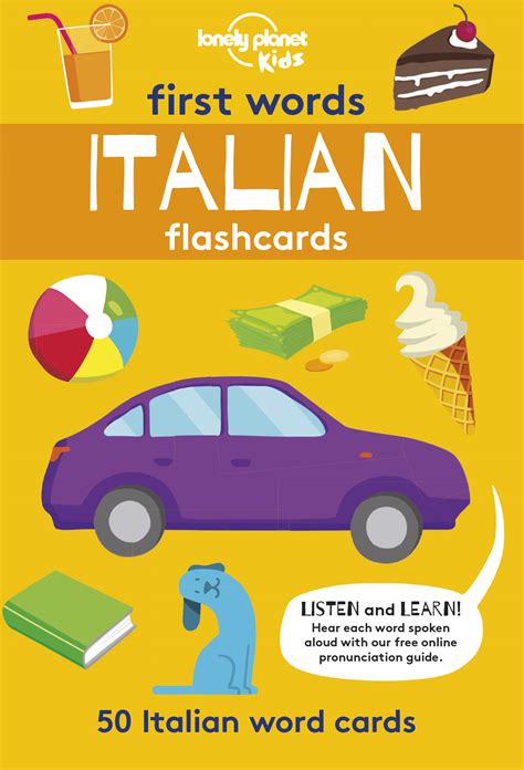 First Words Italian Flashcards The Language People