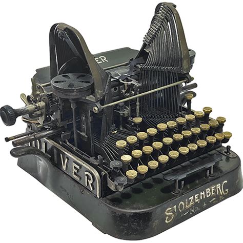 The Oliver Typewriter Models