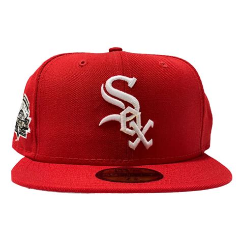 Check spelling or type a new query. CHICAGO WHITE SOX COMISKEY PARK RED GRAY BRIM NEW ERA ...