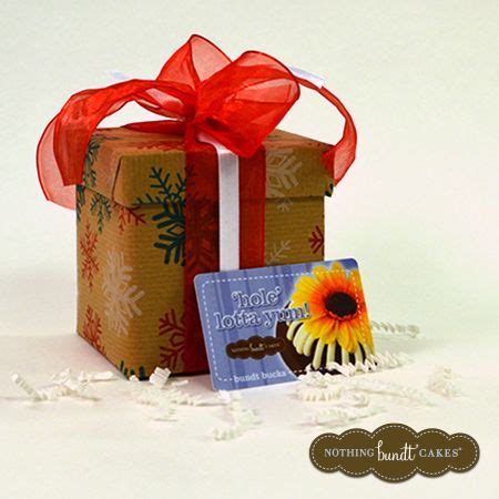 Nothing bundt cakes gift cards. 1000+ images about Twelve Days of Gifting on Pinterest ...