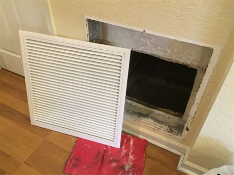 Replacing A Central Air Conditioner Return Vent Cover All About The House