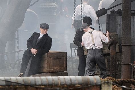 An epic gangster drama set in the lawless streets of 1920s birmingham. Murphy on the set of Peaky Blinders, season 2 - Cillian ...