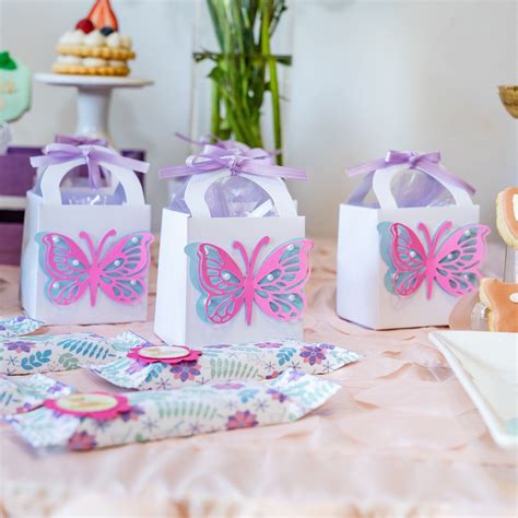 Butterfly Favor Box Butterfly Candy Box Tea Party Set Of Etsy Party