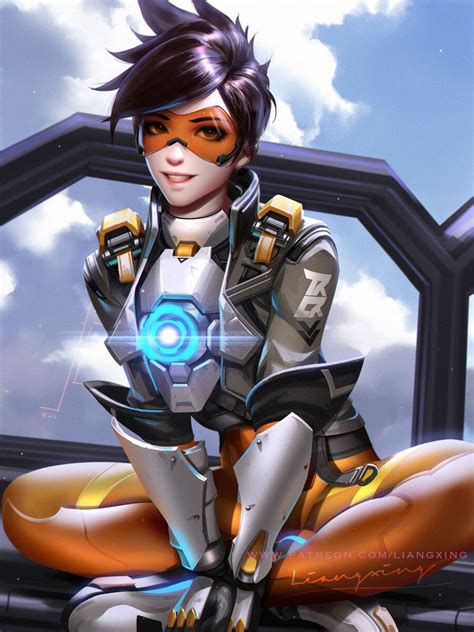 Tracer New Look Liang Xing On Artstation At