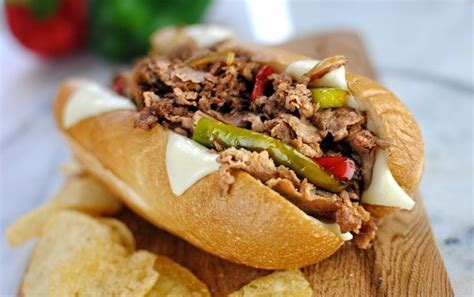 Philly cheesesteak meets quesadillas when steak, bell peppers, onions, and cheddar cheese are baked between tortillas. Steak-umm® Philly Cheesesteak Sandwich (With images) | Steakumm recipes, Cooking steak on grill ...