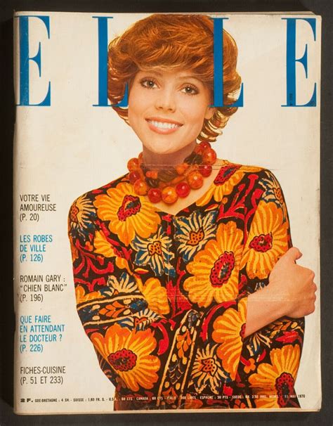 Elle French Vintage Magazine Summer Issue 11 May 1970 Ebay Vintage Magazine 1970 Fashion