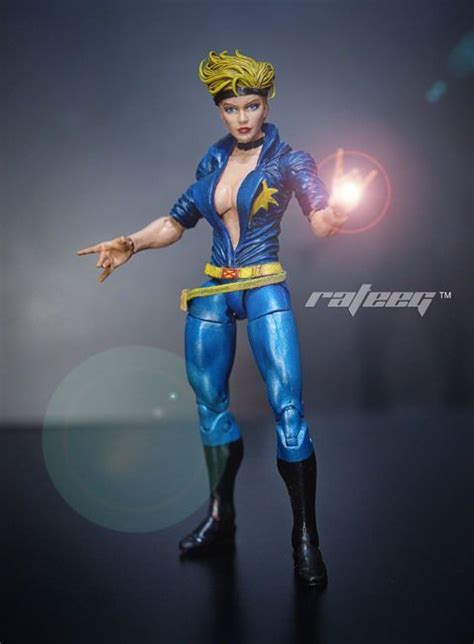 90s Dazzler By Rateeg Marvel Legends Custom Action Figure Action