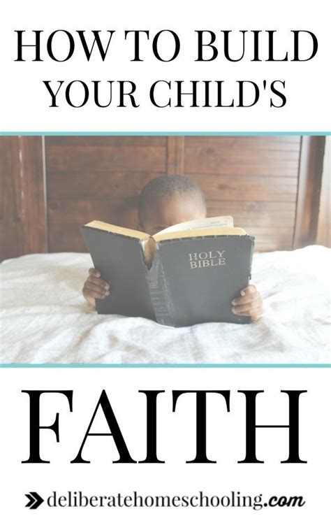 How To Build Your Childs Faith While Homeschooling Discipline Kids