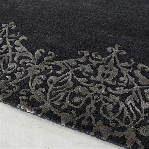 Find new outdoor rugs for your home at joss & main. ARABESQUE woollen low pile rug in grey 160 x 230cm ...