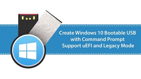 How To Create Windows 10 Bootable Usb With Command Prompt