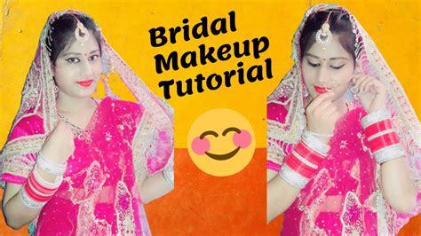 Bridal Makeup Tutorial Ii Indian Bridal Makeup Ii Ekta Youtube