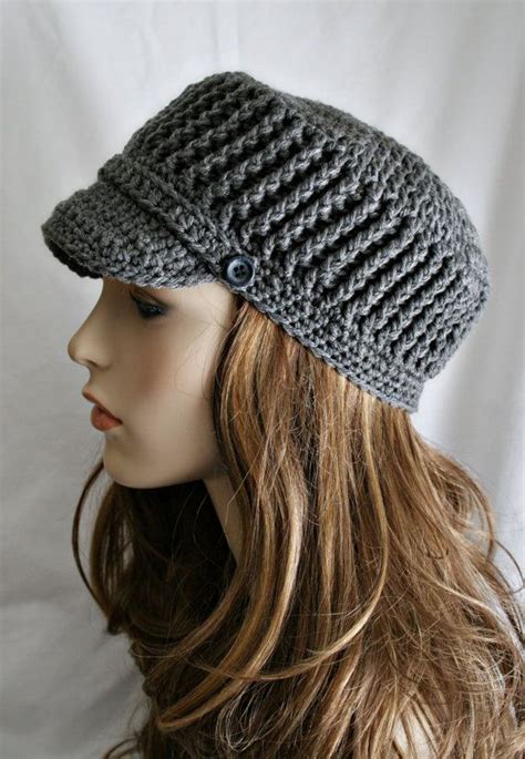 Historically, tubular knit fabric has been used primarily for the production of sweaters and hosiery. Womens Cadet Hat - Crochet Hat for Women or Teens ...