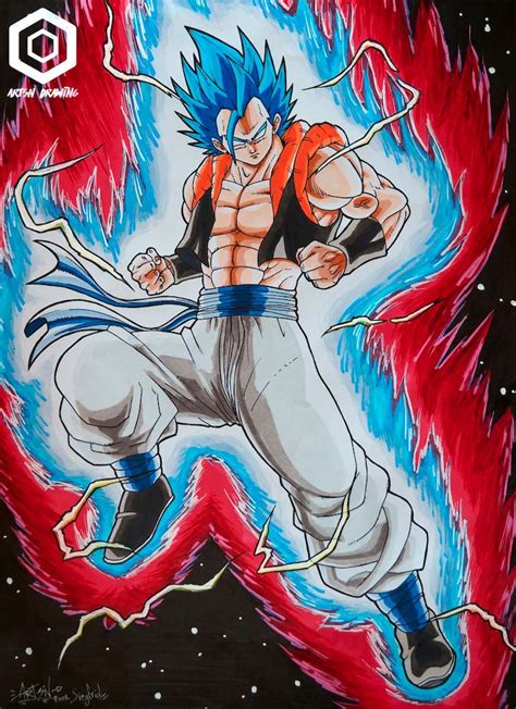 Gogeta Ssj Blue By Artsn On Deviantart Dragon Ball Super Art Dragon