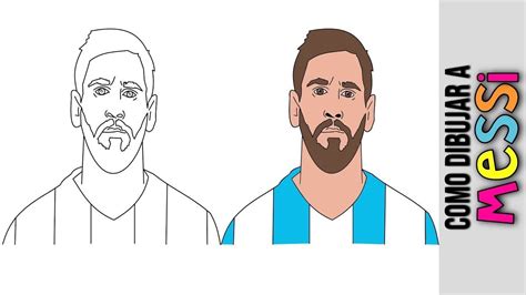 Dibujos De Messi Para Colorear