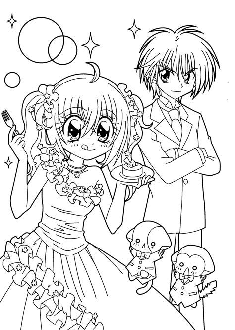 Shugo Chara Manga For Kids Printable Free Coloring Pages Patricia