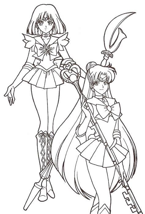 Sailor Moon Cat Coloring Coloring Pages