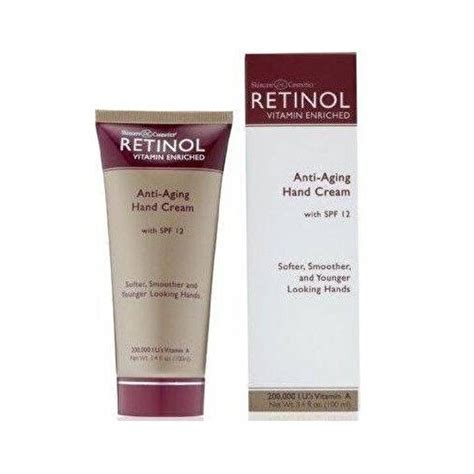 retinol anti aging hand cream with spf 12 el kremi fiyatı