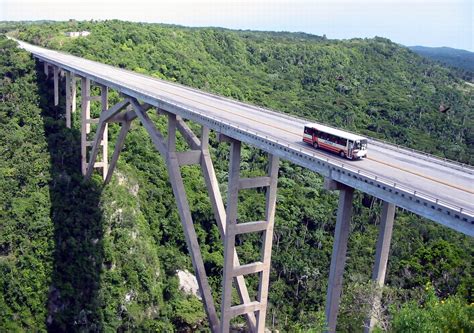 The Bridge Of Bacunayagua Matanzas One Of The Wonders Of The Cuban