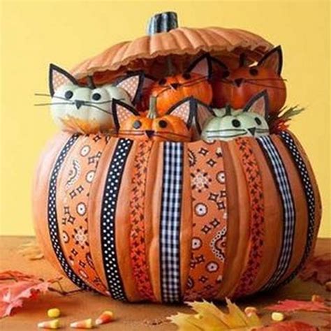 Hi everyone, here's an easy drawing tutorial how to draw a halloween pumpkin in just a few steps, you can follow the step by step video or the images. 50+ of the BEST Pumpkin Decorating Ideas - Kitchen Fun ...