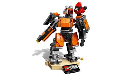 Overwatchs First Lego Set Features A Small Orange Bastion Critical Hit